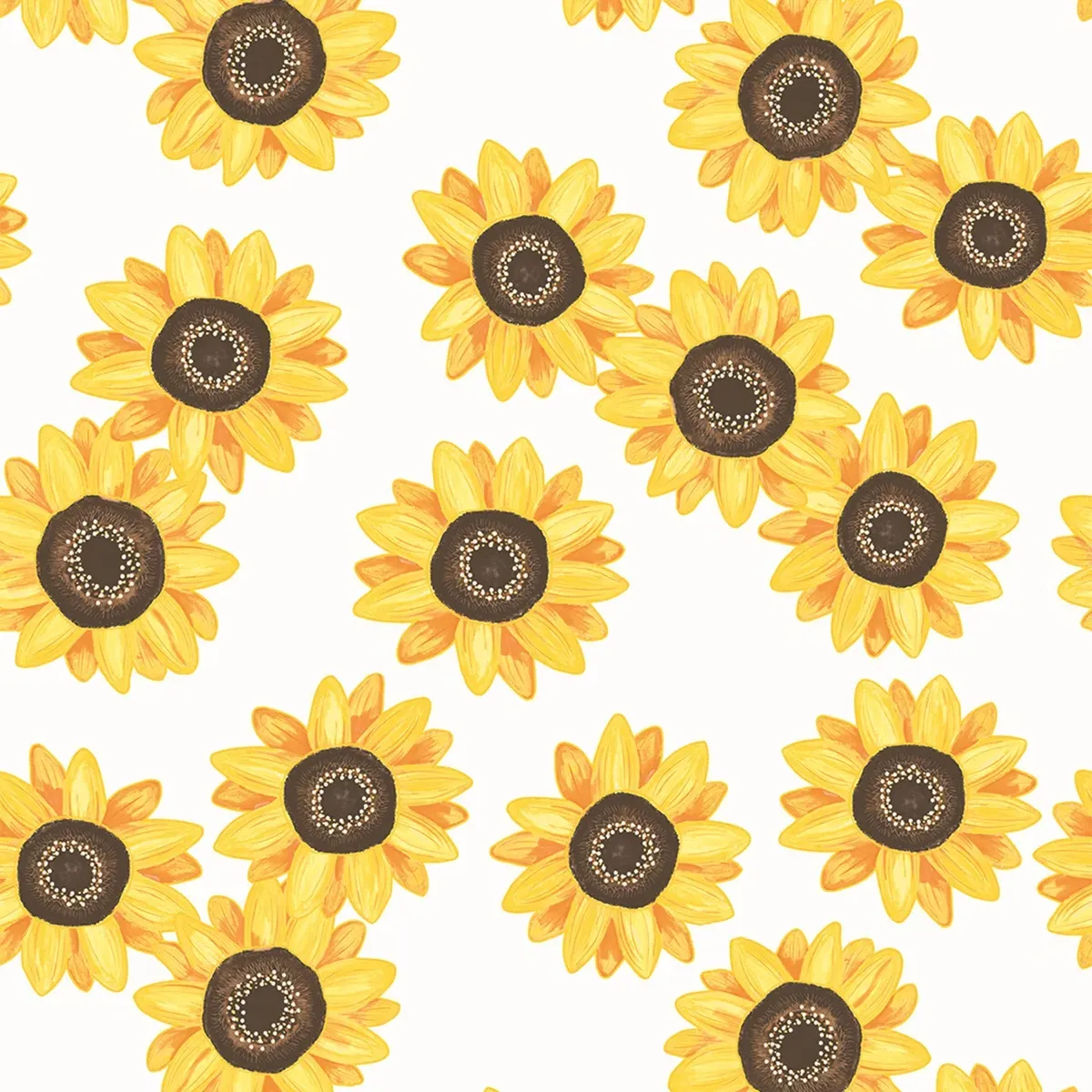 Skinny Dip Summer Sunflower Curtain - Yellow, Cotton