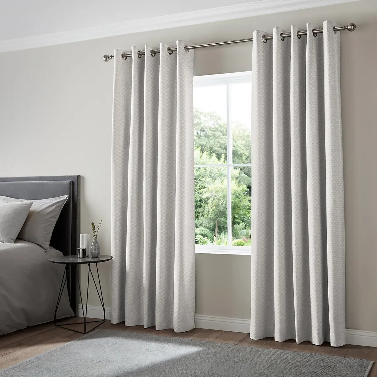Skipp Curtain - Graphite, Polyester