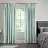 Skipp Curtain with Blackout - Aquamarine, Polyester