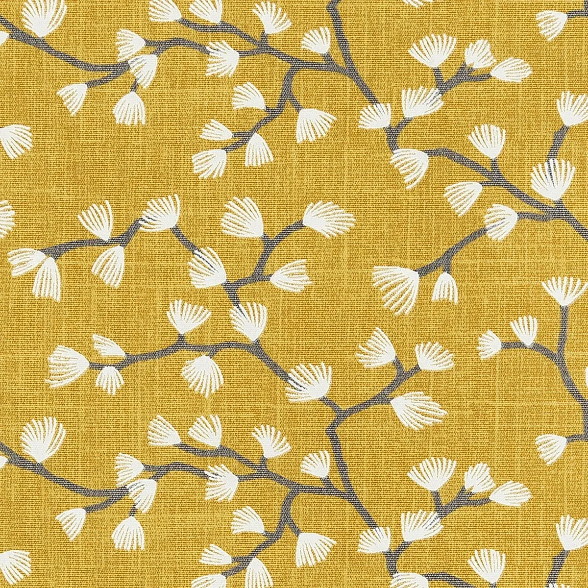 Steer Curtain with Sunflower Design - Cotton