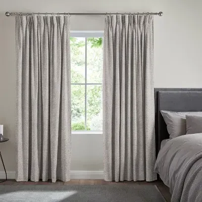 Tarik Made-to-Measure Curtain - Graphite, Polyester image