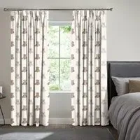 Teddies Curtain - Cream, Cotton