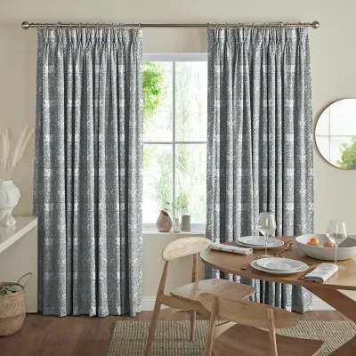 Tosun Pebble Curtain - Yellow, Cotton image