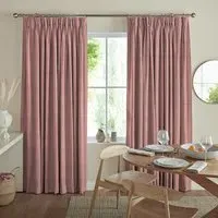 Tyson Curtain - Blush, Polyester