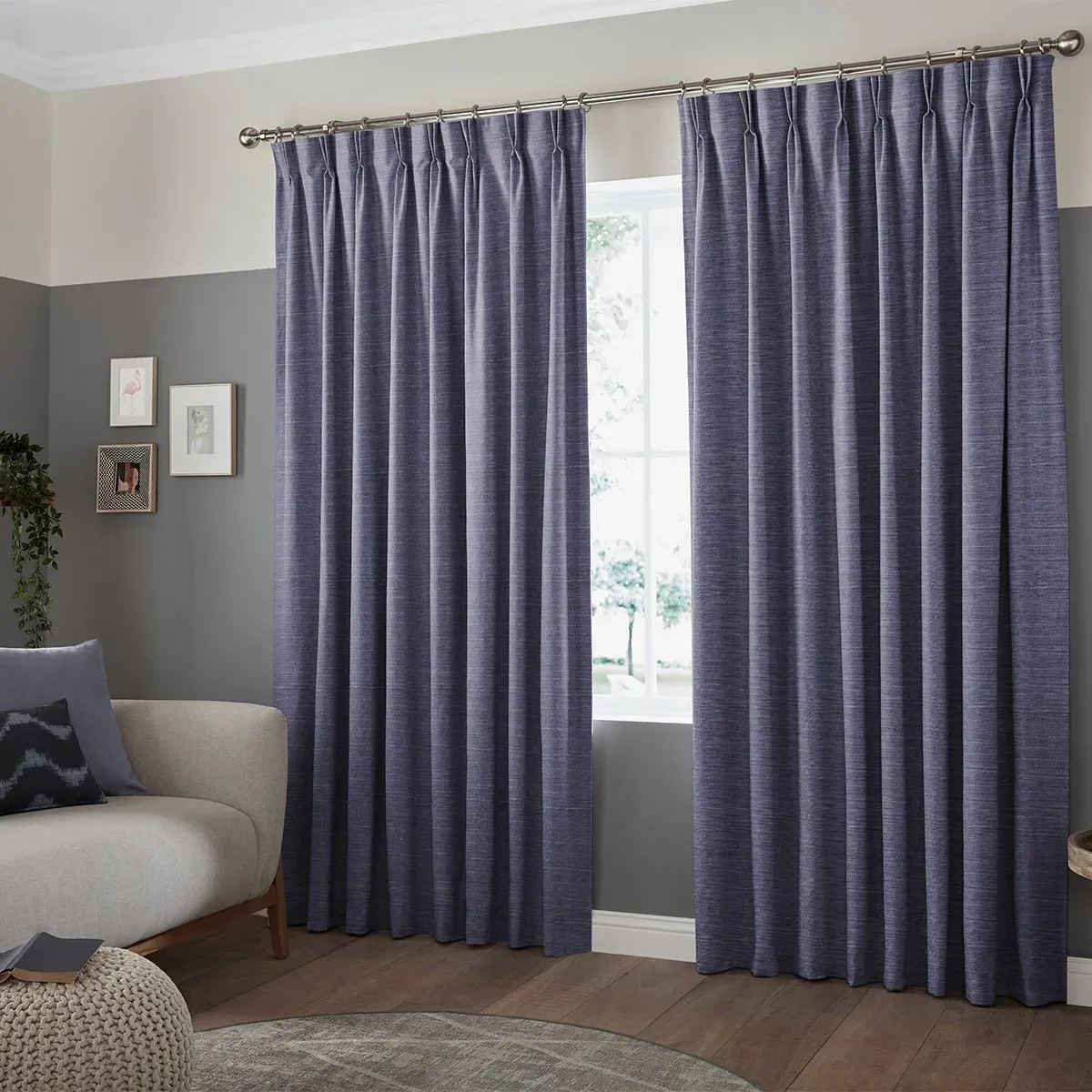 Tyson Curtain - Flint, Polyester