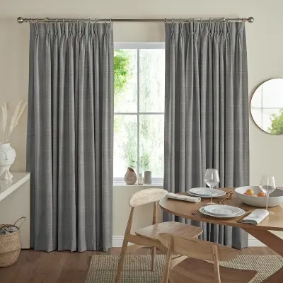Tyson Curtain - Fog, Polyester