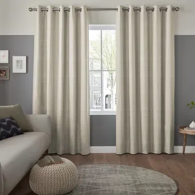 Tyson Curtain - Oyster, Polyester