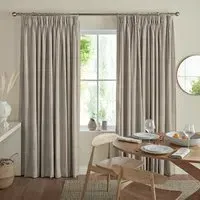 Tyson Curtain - Praline, Polyester