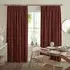 Virgil Made-to-Measure Curtain - Crimson, Polyester