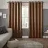 Virgil Made-to-Measure Curtain - Terracotta, Polyester