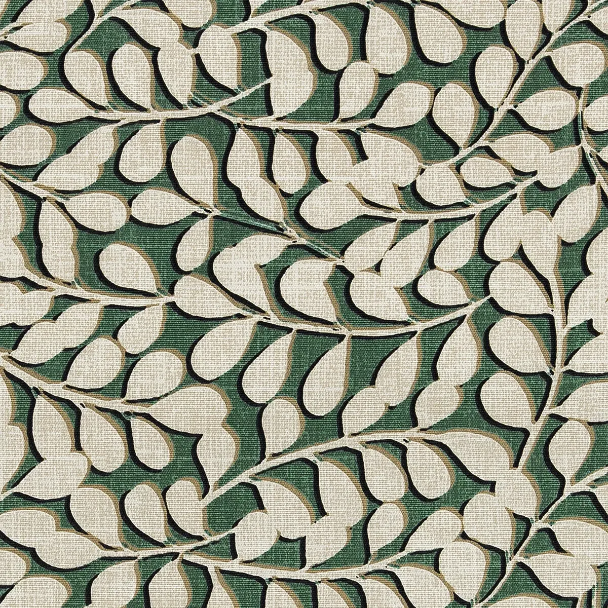 Zakaria Curtain - Olive, Cotton