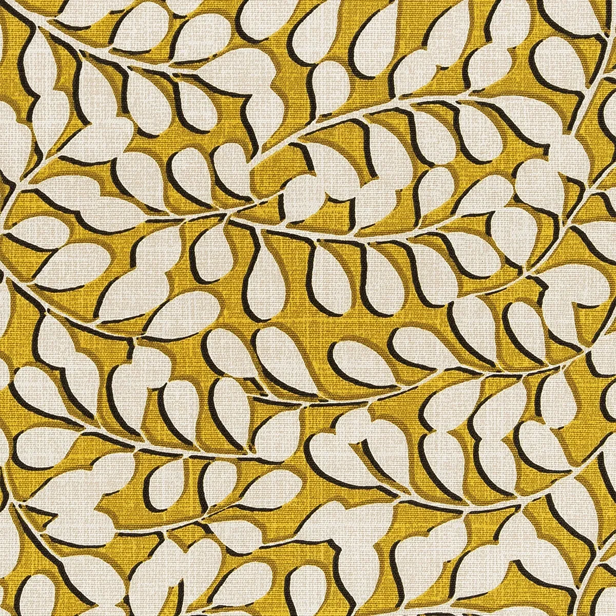 Zakaria Curtain - Yellow, Cotton