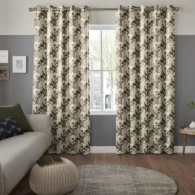 Zouma Curtain - Plum, Cotton