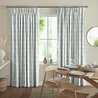Zouma Curtain - Silver, Cotton