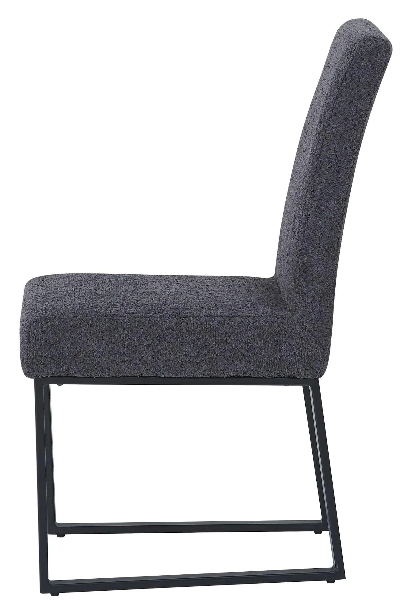 Bronx Fabric Dining Chair - Dark Grey