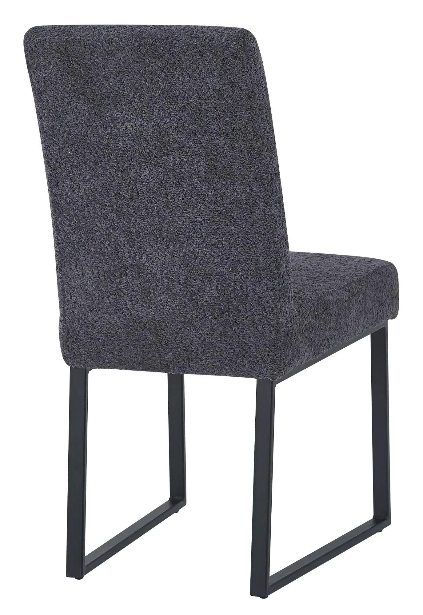 Bronx Fabric Dining Chair - Dark Grey