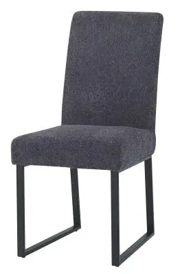 Bronx Fabric Dining Chair - Dark Grey image