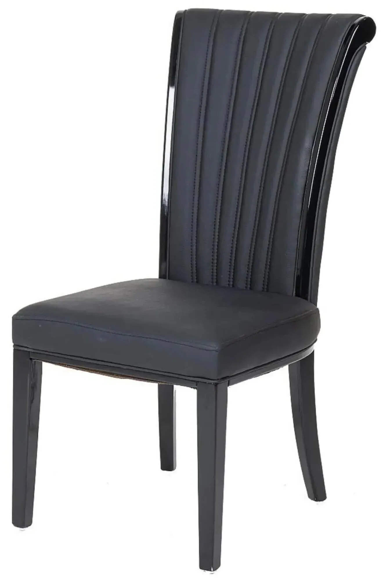 Carrera 4-Seater Round Dining Set with Cadiz Chairs - White, Leather