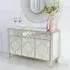 Casablanca 3 Door Large Sideboard - Gold, Mirrored