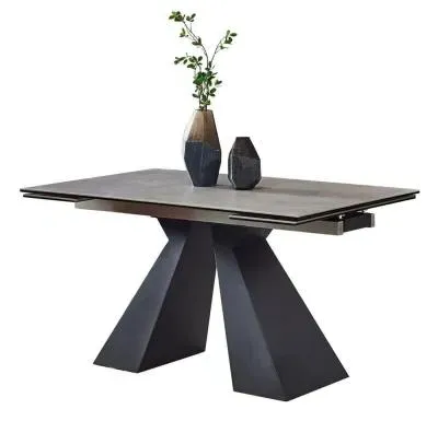 Cassino Extendable Dining Table - Grey, Ceramic image