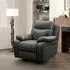 Charlie Electric Recliner Armchair - Grey, Fabric