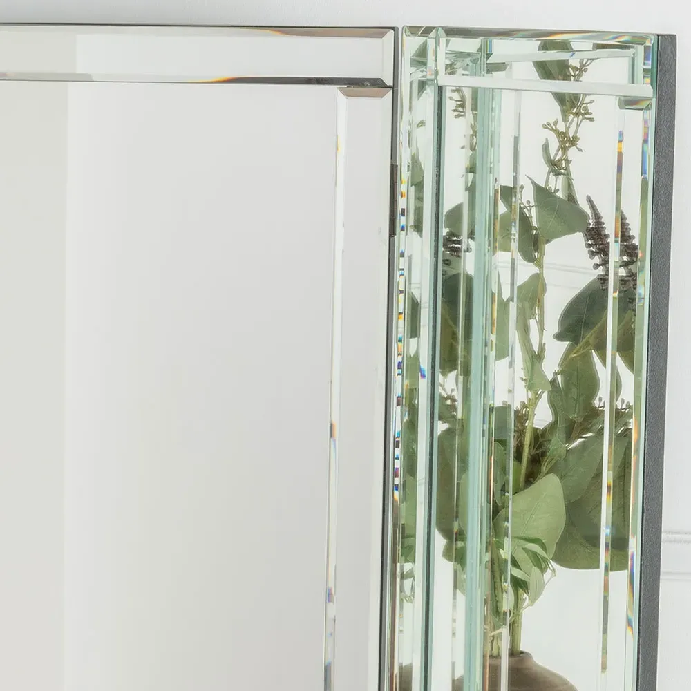 Chelsea Triple Vanity Mirror - Mirrored