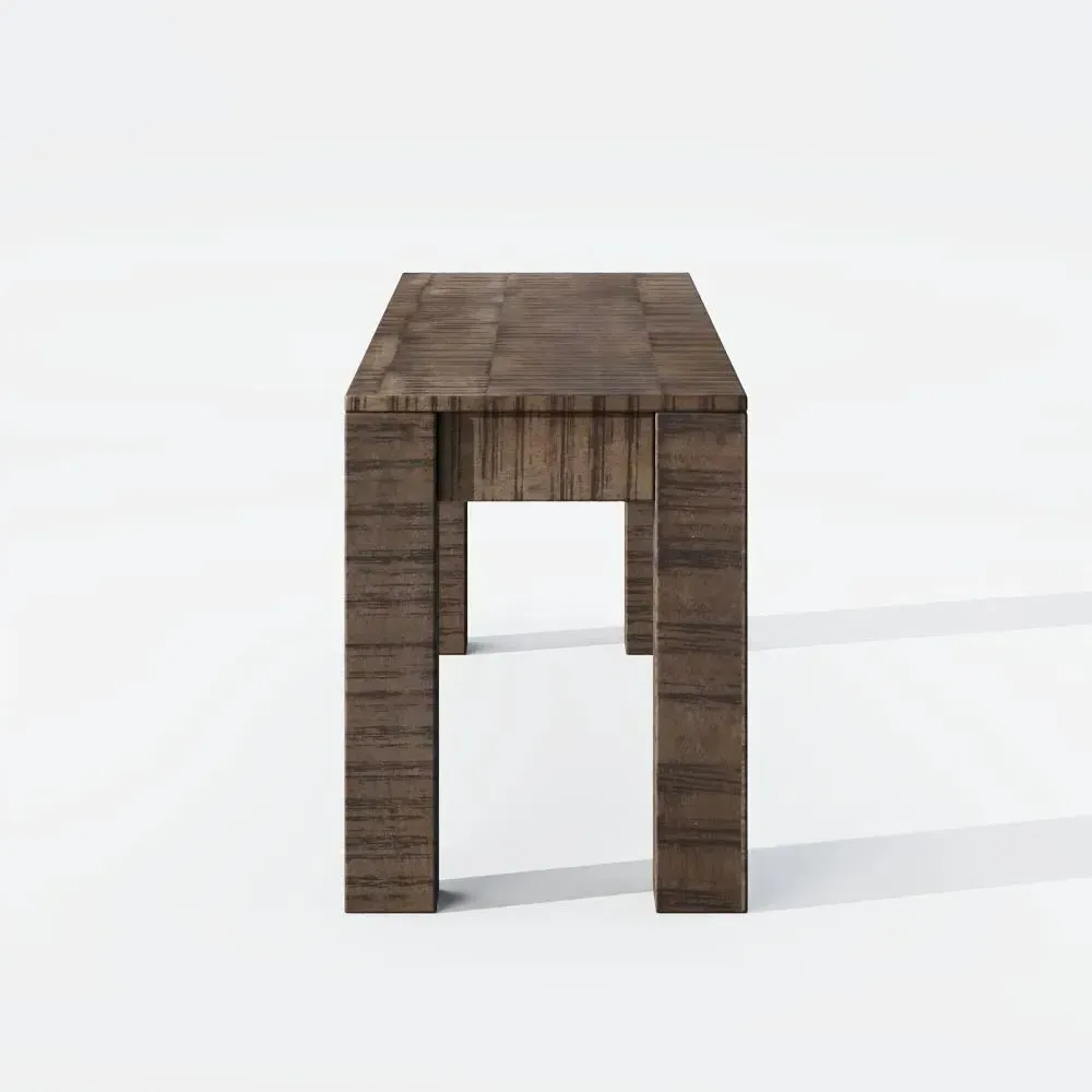 Dakota Dining Bench - Dark Walnut, Mango Wood