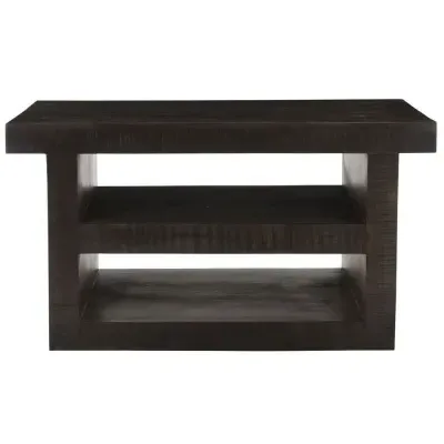 Dakota TV Unit - Dark Walnut, Mango Wood