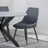 Darwin Dining Chair - Grey, Fabric
