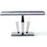 Dolce Console Table - Grey, Chrome
