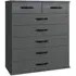Duo2 5+2 Drawer Chest - Graphite