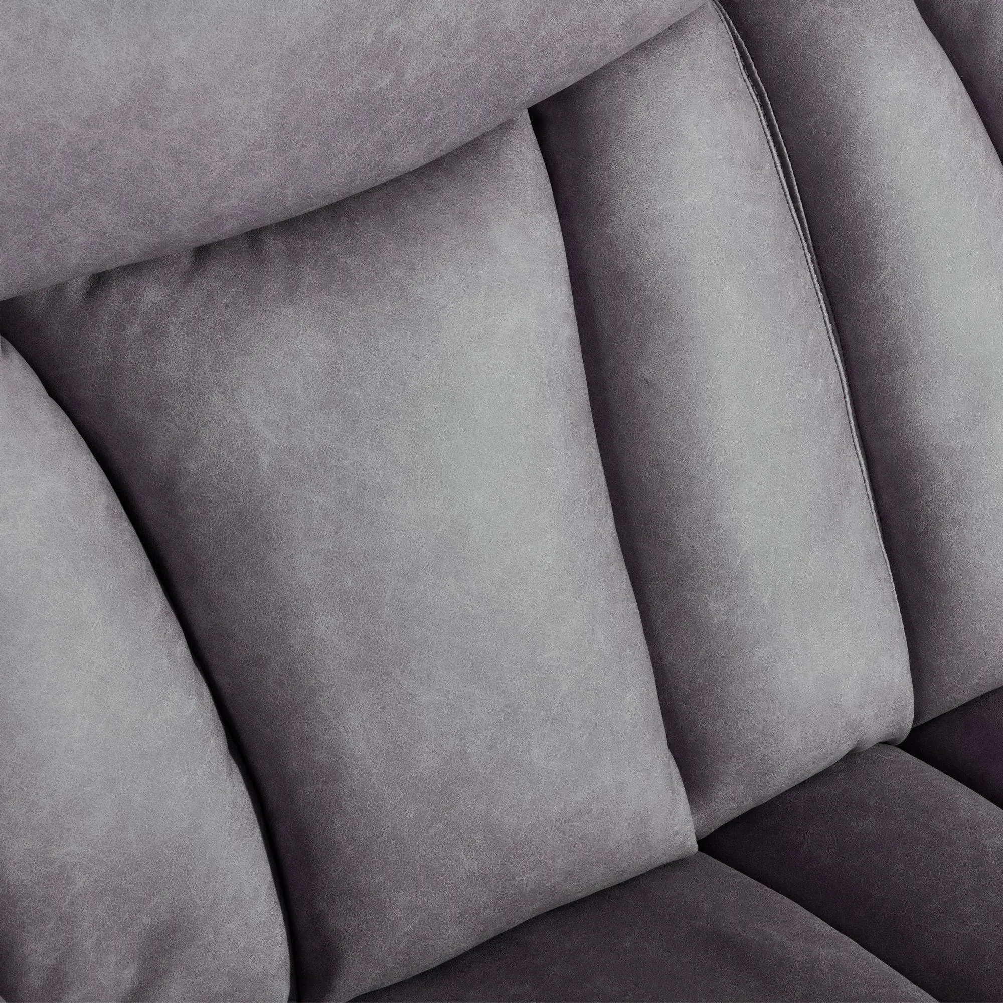 Dylan 2-Seater Electric Recliner Sofa - Grey, Fabric