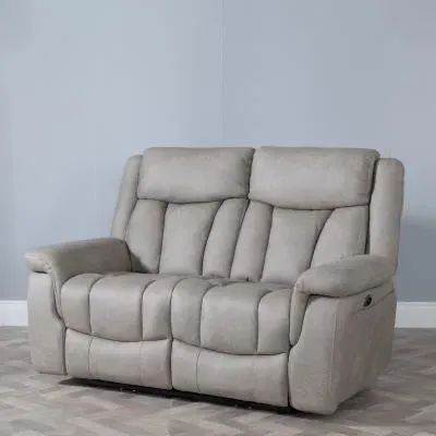 Dylan 2-Seater Electric Recliner Sofa - Sandstone, Fabric