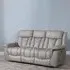 Dylan 3-Seater Electric Recliner Sofa - Sandstone, Fabric