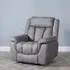 Dylan Electric Recliner Armchair - Grey, Fabric