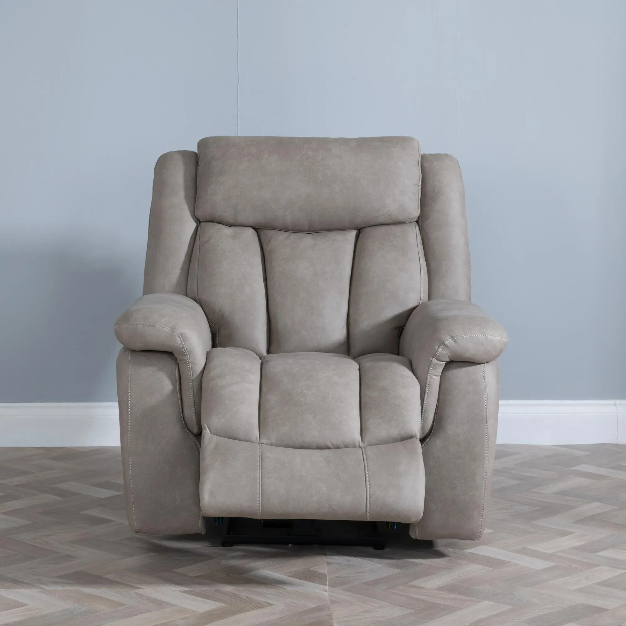 Dylan Electric Recliner Armchair - Sandstone, Fabric
