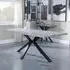 Ezra 8-Seater Dining Table with Spider Legs - Grey, MDF