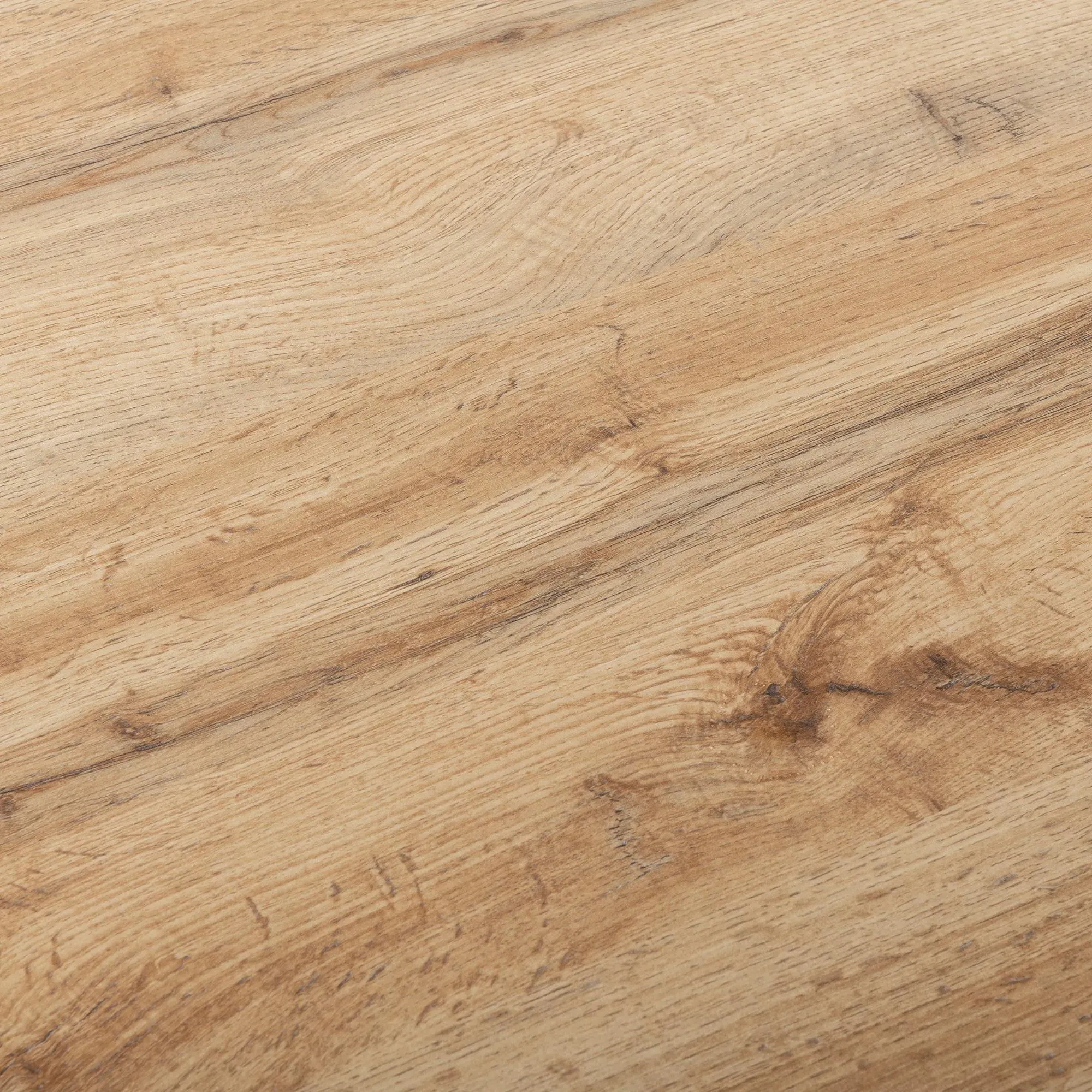 Ezra Square End Table with Spider Legs - Oak, MDF