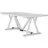 Farmhouse 8-Seater Dining Table - White, Mango Wood