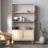 Ferrero Shelving Unit with Cupboard - Natural, Rattan