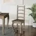 Fleur Ladder Back Dining Chair - Grey