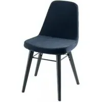 Gabi Dining Chair - Blue, Velvet