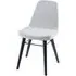 Gabi Dining Chair - Light Grey, Velvet