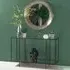 Hyde Console Table - Black, Glass
