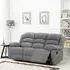 Kinley 3-Seater Manual Recliner Sofa - Grey, Endurance Fabric