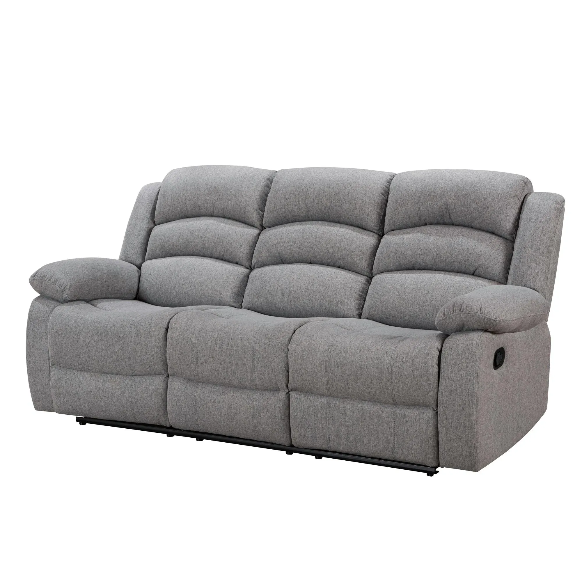 Kinley 3+2 Seater Recliner Sofa Set - Grey, Endurance Fabric