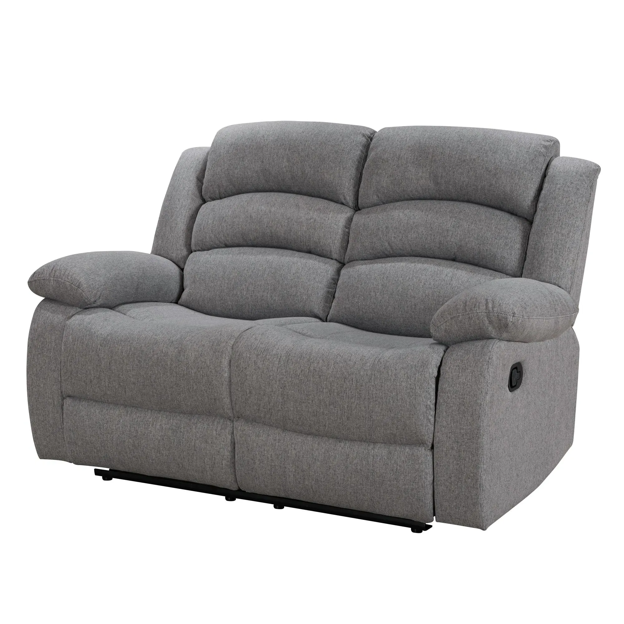 Kinley 3+2 Seater Recliner Sofa Set - Grey, Endurance Fabric