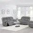 Kinley 3+2 Seater Recliner Sofa Set - Grey, Endurance Fabric