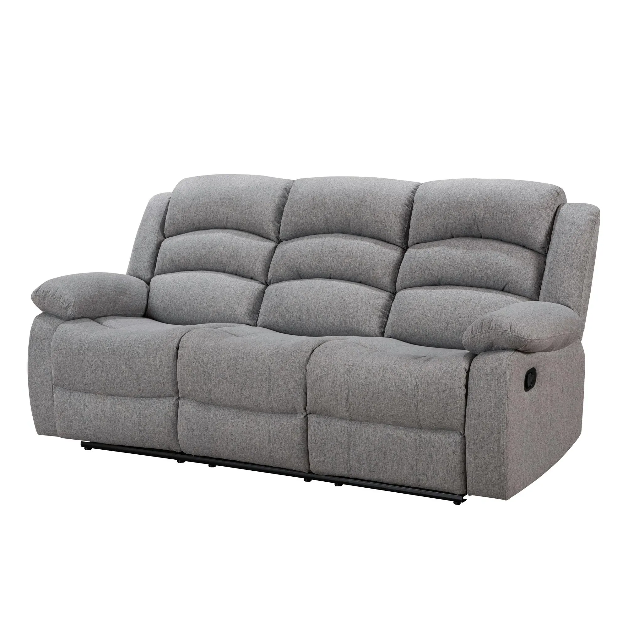 Kinley 3+2+1 Seater Recliner Sofa Set - Grey, Endurance Fabric