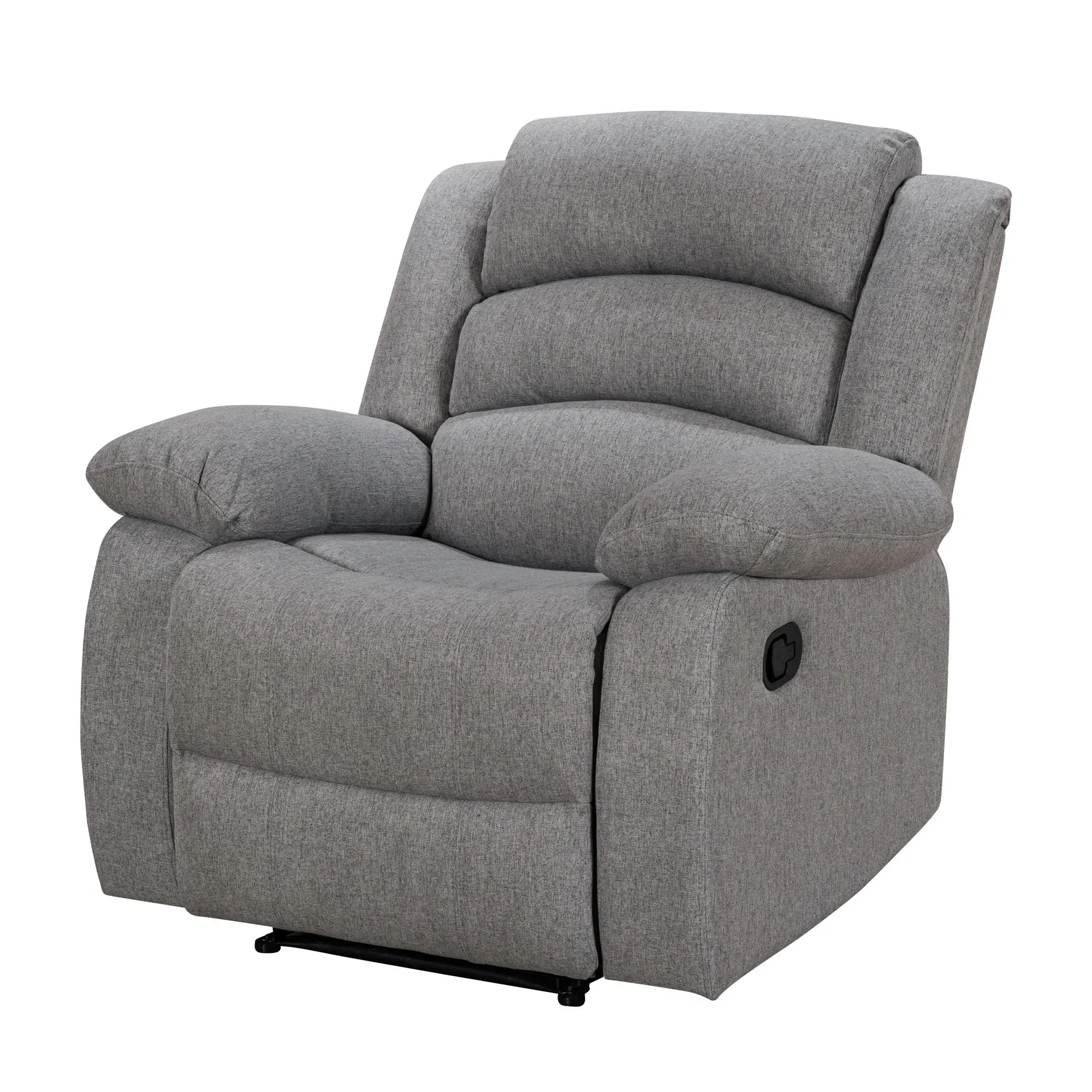 Kinley Recliner Armchair - Grey, Endurance Fabric